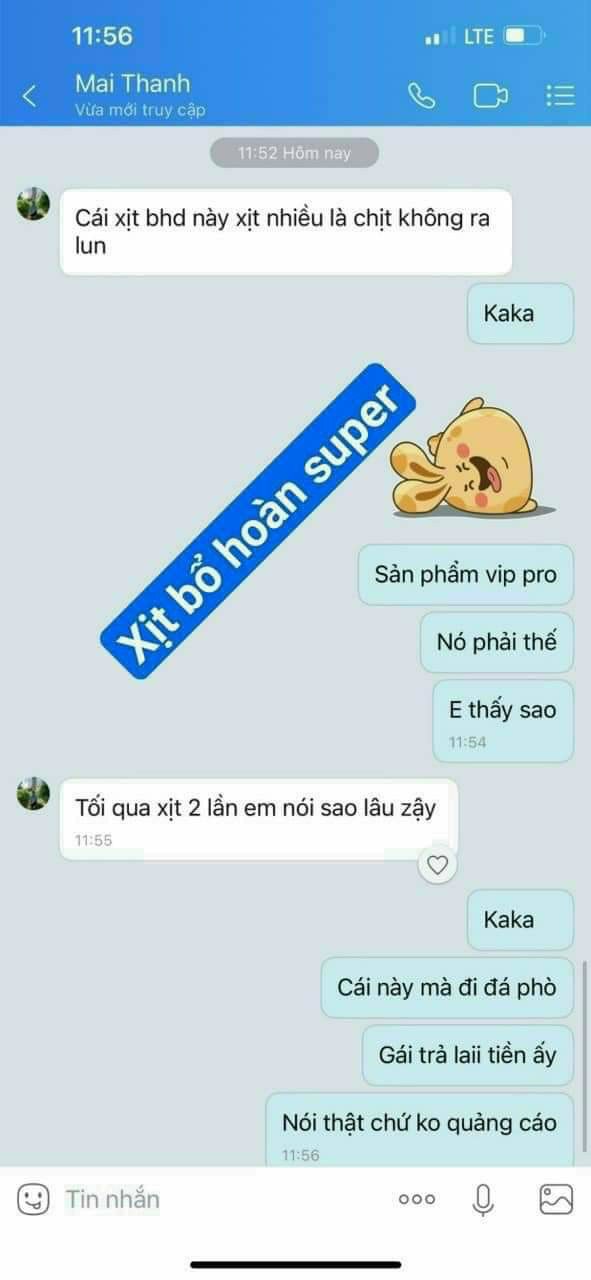 Xịt Super Bổ Hoàn Dương